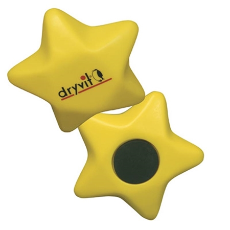 Picture of Custom Printed Star Magnet Stress Ball