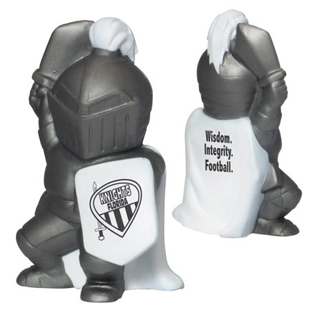 Picture of Custom Printed Knight Mascot Stress Ball