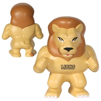 Picture of Custom Printed Lion Mascot Stress Ball