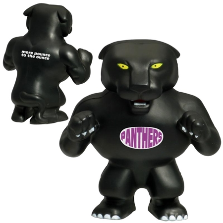 Picture of Custom Printed Panther Mascot Stress Ball