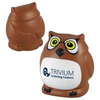 Picture of Custom Printed Owl Stress Ball