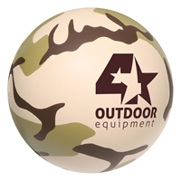 Picture of Custom Printed Camouflage Stress Ball