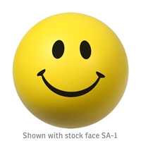 Picture of Custom Printed Emoticon Ball Stress Ball