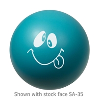 Picture of Custom Printed Emoticon Ball Stress Ball