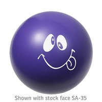 Picture of Custom Printed Emoticon Ball Stress Ball