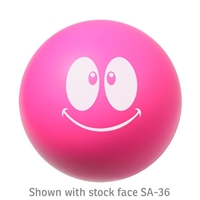 Picture of Custom Printed Emoticon Ball Stress Ball