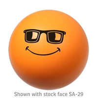 Picture of Custom Printed Emoticon Ball Stress Ball