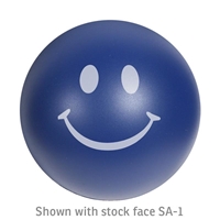 Picture of Custom Printed Emoticon Ball Stress Ball