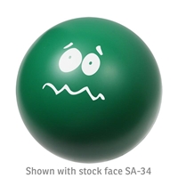 Picture of Custom Printed Emoticon Ball Stress Ball