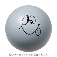 Picture of Custom Printed Emoticon Ball Stress Ball