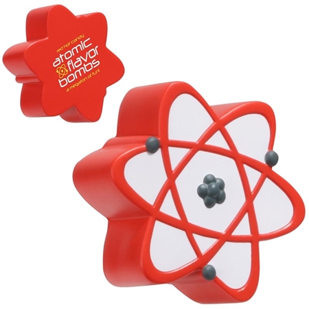 Picture of Custom Printed Atomic Symbol Stress Ball