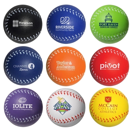 Picture of Custom Printed Baseball Stress Ball