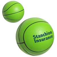 Picture of Custom Printed Basketball Stress Ball