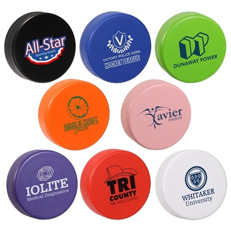 Picture of Custom Printed Hockey Puck Stress Ball