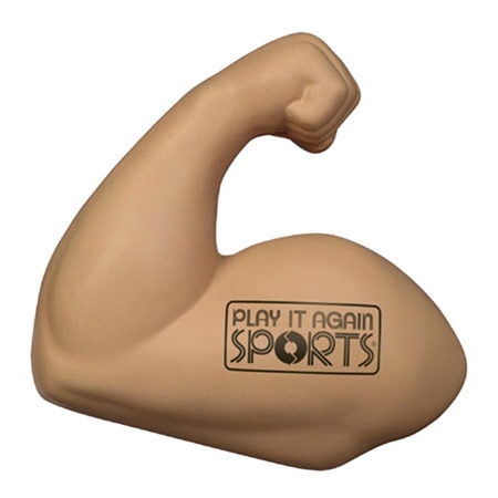 Picture of Custom Printed Muscle Arm Stress Ball