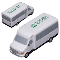 Picture of Custom Printed Shuttle Bus Stress Ball