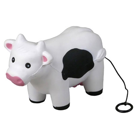 Picture of Custom Printed Vibrating Milk Cow Stress Ball