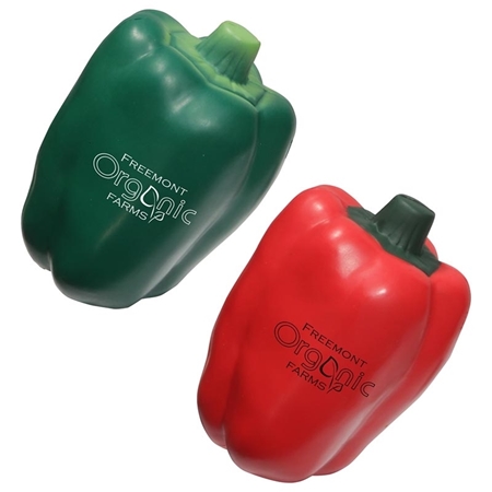 Picture of Custom Printed Bell Pepper Stress Ball