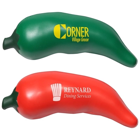 Picture of Custom Printed Chili Pepper Stress Ball