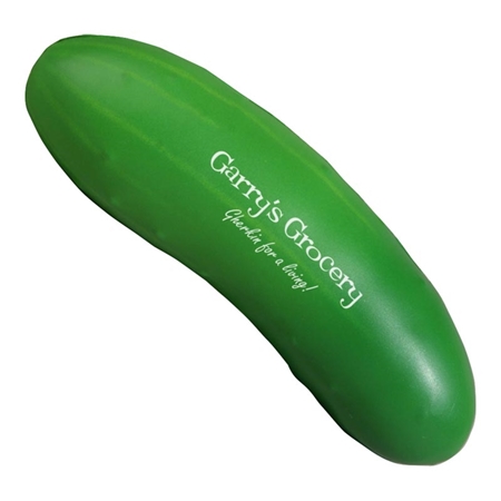 Picture of Custom Printed Cucumber Stress Ball