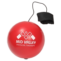 Picture of Custom Printed Stress Ball Yo-Yo Bungee Stress Ball