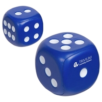 Picture of Custom Printed Dice Stress Ball