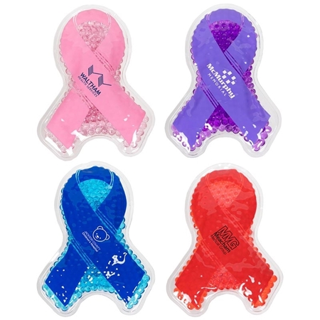 Picture of Custom Printed Awareness Ribbon Hot/Cold Pack