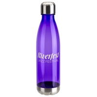 Picture of Custom Printed 25oz Tritan Bottle with Stainless Base and Cap