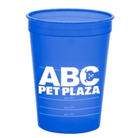 Picture of Custom Printed 16 oz Pet Food Cup with Measures