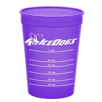 Picture of Custom Printed 16 oz Pet Food Cup with Measures