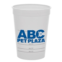 Picture of Custom Printed 16 oz Pet Food Cup with Measures