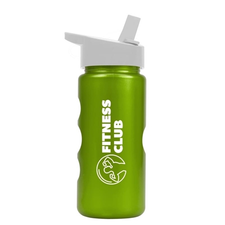 Picture of Custom Printed Mini Peak - 22 Oz. Flip Straw Metalike Bottle