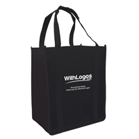 Picture of Custom Printed Atlas Nonwoven Grocery Tote