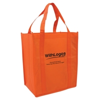 Picture of Custom Printed Atlas Nonwoven Grocery Tote