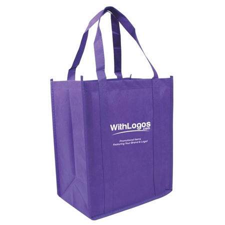 Picture of Custom Printed Atlas Nonwoven Grocery Tote