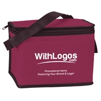 Picture of Custom Printed 6 Pack Nonwoven Cooler Bag