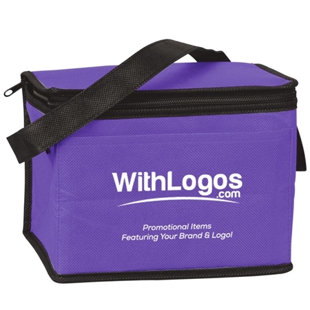 Picture of Custom Printed 6 Pack Nonwoven Cooler Bag