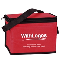 Picture of Custom Printed 6 Pack Nonwoven Cooler Bag