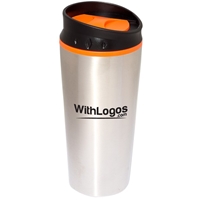 Picture of Custom Printed 15 oz. Color Block Travel Tumbler