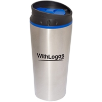 Picture of Custom Printed 15 oz. Color Block Travel Tumbler