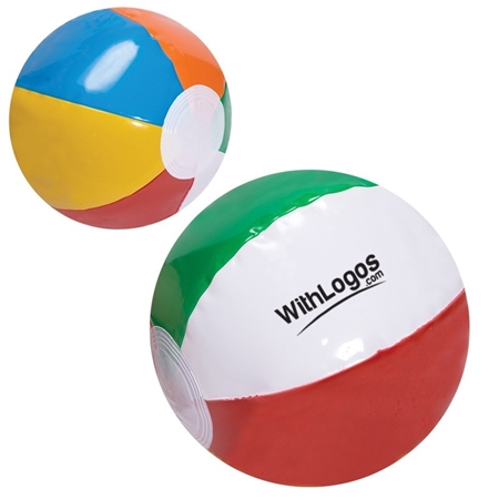 Picture of Custom Printed 6" Multi Color Beach Ball