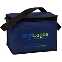 Picture of Custom Printed Full Color 6 Pack Nonwoven Cooler Bag