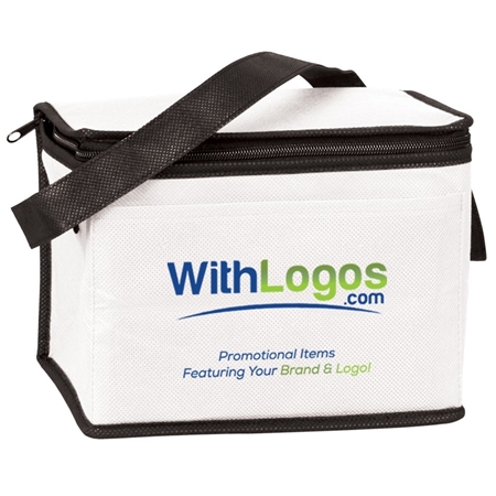 Picture of Custom Printed Full Color 6 Pack Nonwoven Cooler Bag