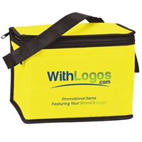 Picture of Custom Printed Full Color 6 Pack Nonwoven Cooler Bag