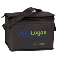 Picture of Custom Printed Full Color 6 Pack Nonwoven Cooler Bag