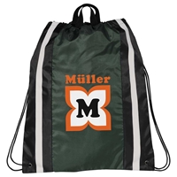 Picture of Reflective Drawstring Cinch Backpack