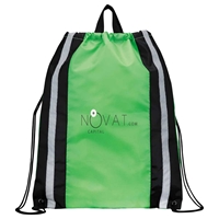 Picture of Reflective Drawstring Cinch Backpack