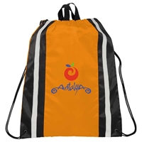 Picture of Reflective Drawstring Cinch Backpack