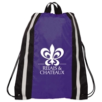 Picture of Reflective Drawstring Cinch Backpack