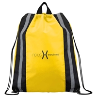 Picture of Reflective Drawstring Cinch Backpack